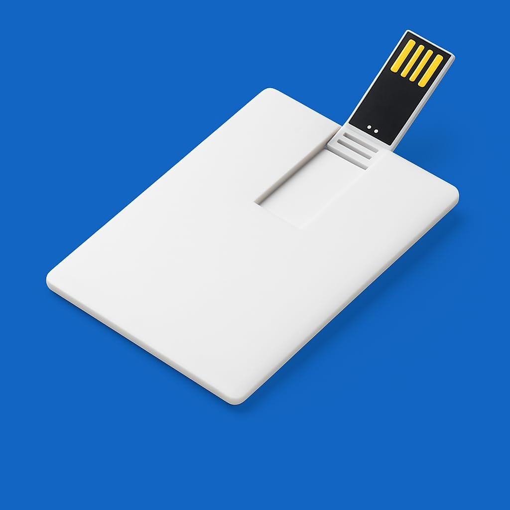 ® Ultra Slim Credit Card Pendrive|16GB Wallet USB Flash Drive | Portable Memory Stick for Laptop, Mobile, Tablet, TV, Car & Corporate Gifting