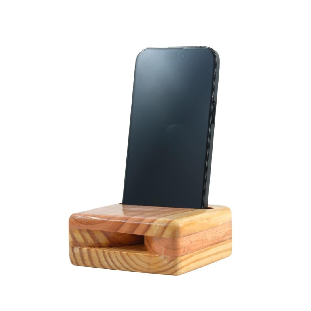 Wooden Phone Stand Holder