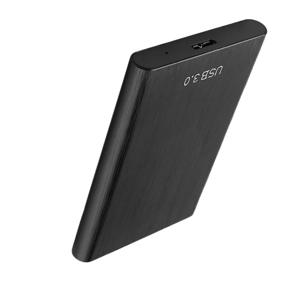 1TB Portable External Hard Drive USB 3.0 Compatible with Tablets and 2.5 Inch Devices Metal Plug and Play(Silver)