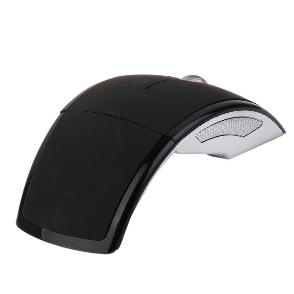 Generic Laptop PC 2.4GHz Wireless Foldable Folding Arch Optical Mouse USB Mice Black|Computers/Tablets & Networking | Keyboards, Mice & Pointers
