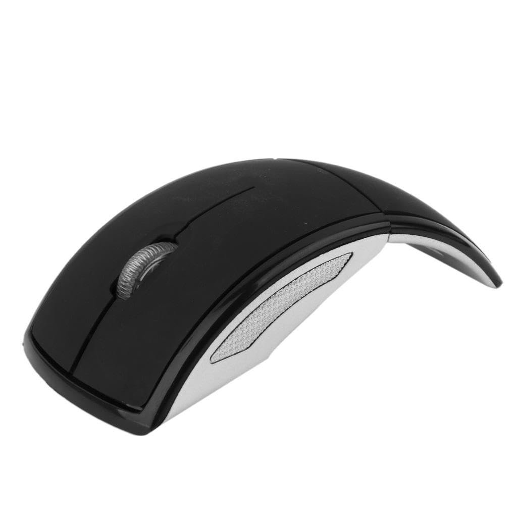 Generic Laptop PC 2.4GHz Wireless Foldable Folding Arch Optical Mouse USB Mice Black|Computers/Tablets & Networking | Keyboards, Mice & Pointers