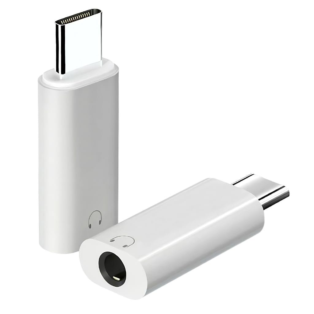® Type C to 3.5mm Headphone Jack Connector Built-in Hi-Fi DAC
