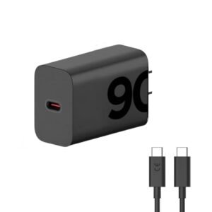Original 90W Adaptor Compatible with Motorola Edge 50 Ultra, Edge 50 Pro and Edge 50 Neo, USB C to C Cable, Smart Power Support, Temperature Protection, Daily Use