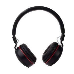 Premium 771 Wireless Bluetooth Headphones | Over-Ear Foldable Headset with Deep Bass, Noise Cancelling Mic, FM Radio, MP3 Player & Long Battery Life for Music, Gaming & Calls (Black)
