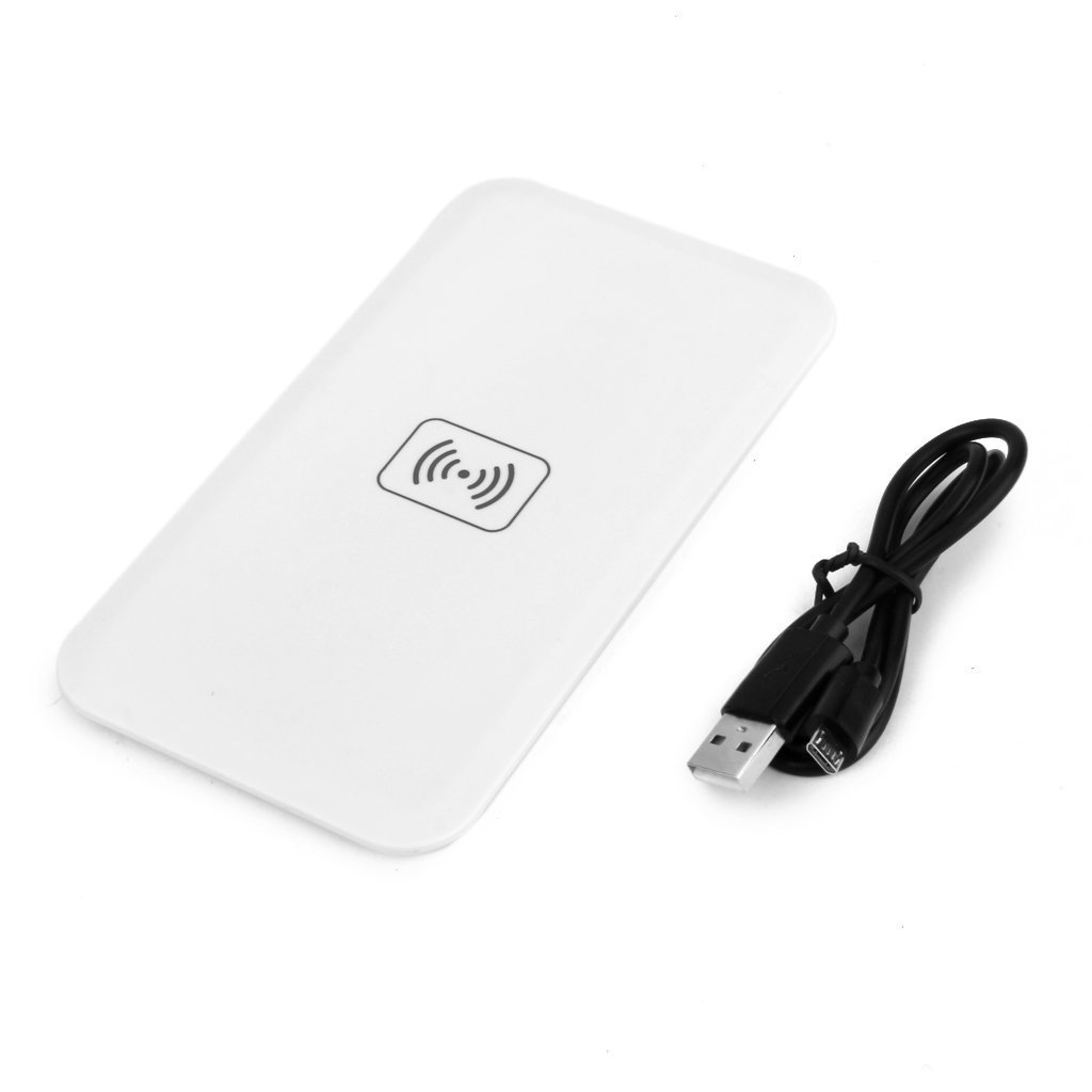 ™ Generic Wireless Charger Charging Pad Plate for Smartphones White