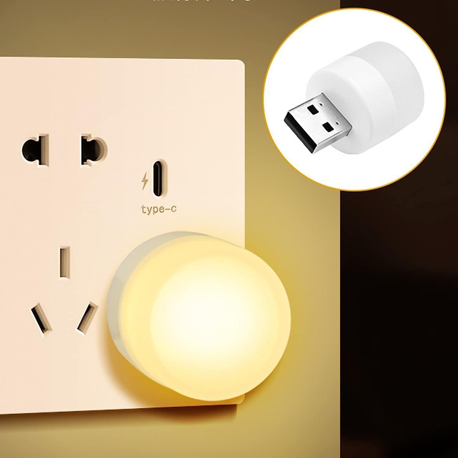 USB Flash Drive Set with LED Light Compatible with Laptop (Pack of 1)