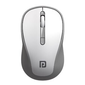Toad 34 Wireless Mouse with 2.4 GHz Wireless, Adjustable Sensitivity, USB Receiver, Ergonomic Design, for Laptops, Desktops PC, Mac (White)