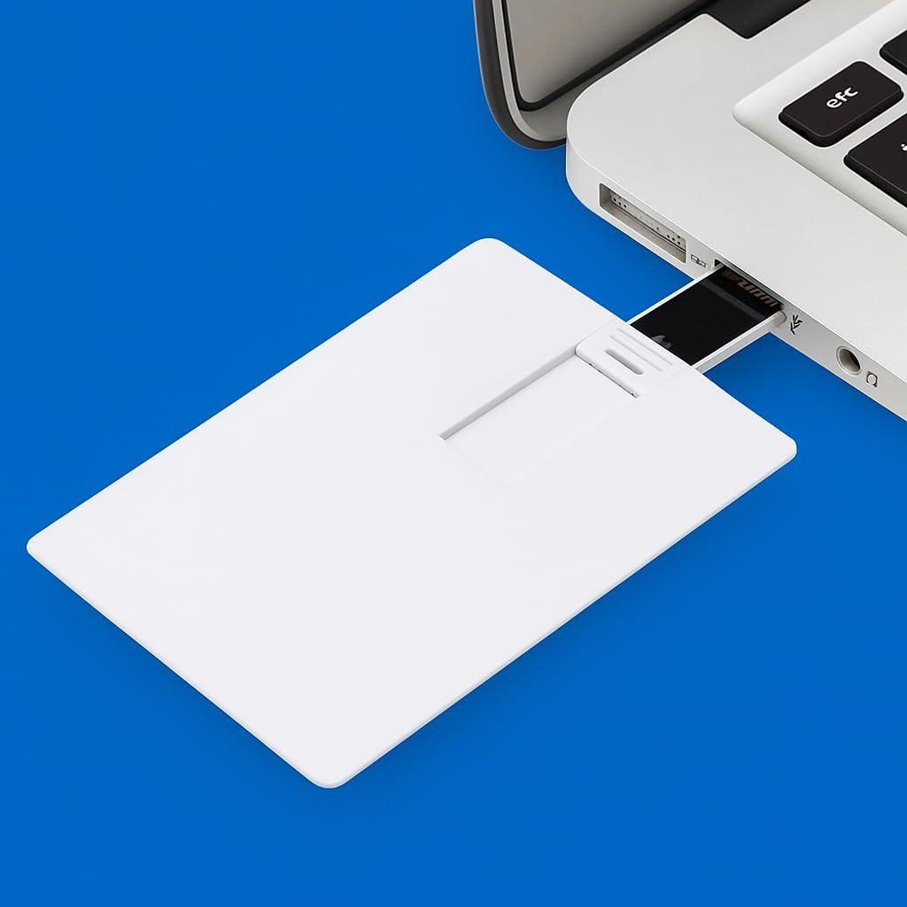 ® Ultra Slim Credit Card Pendrive|16GB Wallet USB Flash Drive | Portable Memory Stick for Laptop, Mobile, Tablet, TV, Car & Corporate Gifting
