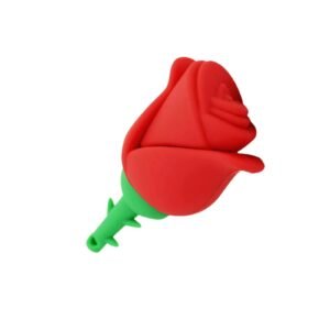 SippyTales~Rose Shaped Pendrive, Red Flower Shaped Flash Drive, High Speed Data Transfer, 2.0 Portable Data Storage Device, Speed Upto 15mbps (16, GB)