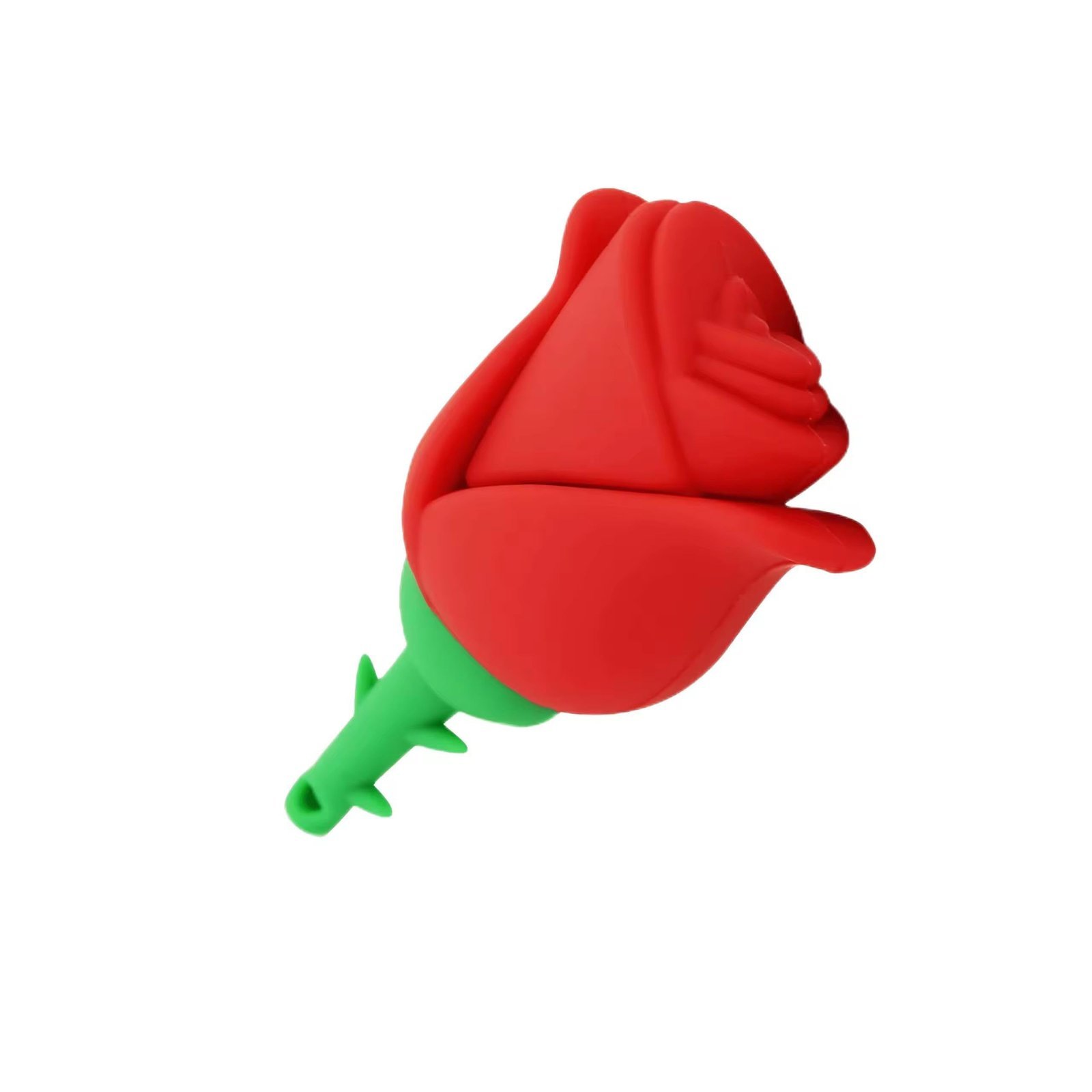 SippyTales~Rose Shaped Pendrive, Red Flower Shaped Flash Drive, High Speed Data Transfer, 2.0 Portable Data Storage Device, Speed Upto 15mbps (16, GB)