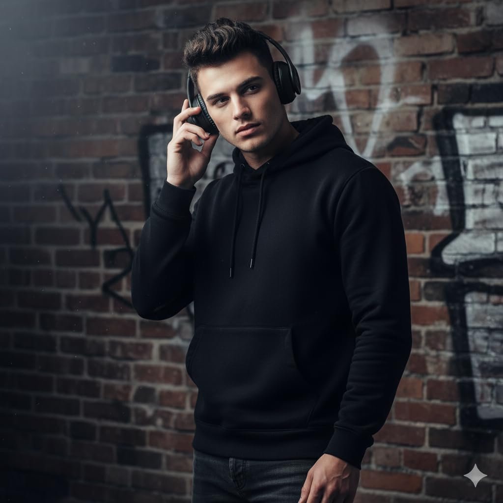 NakshSales Wireless Bluetooth Headphones with Deep Bass Stereo Sound, Foldable Over-Ear Design, Soft Cushioned Earpads & Built-in Mic for Music, Online Classes & Travel, Calls