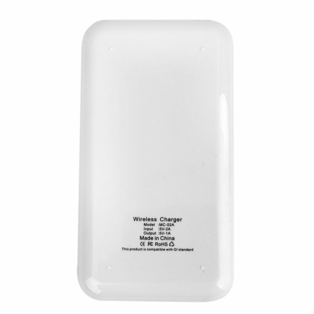 ™ Generic Wireless Charger Charging Pad Plate for Smartphones White