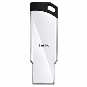 16GB USB Flash Drive | High-Speed USB 2.0 Pen Drive | Portable Metal USB Memory Stick | Plug & Play Data Storage Device for Laptop, PC, Mac, Documents, Photos, Music & Videos
