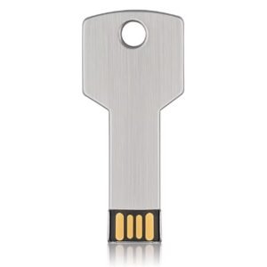 SippyTales Key Shape Pendrive, Interface 2.0, Upto 10mbps, Metal Finish, Grade A Chips, Read/Write Upto 10mbps (16, GB)