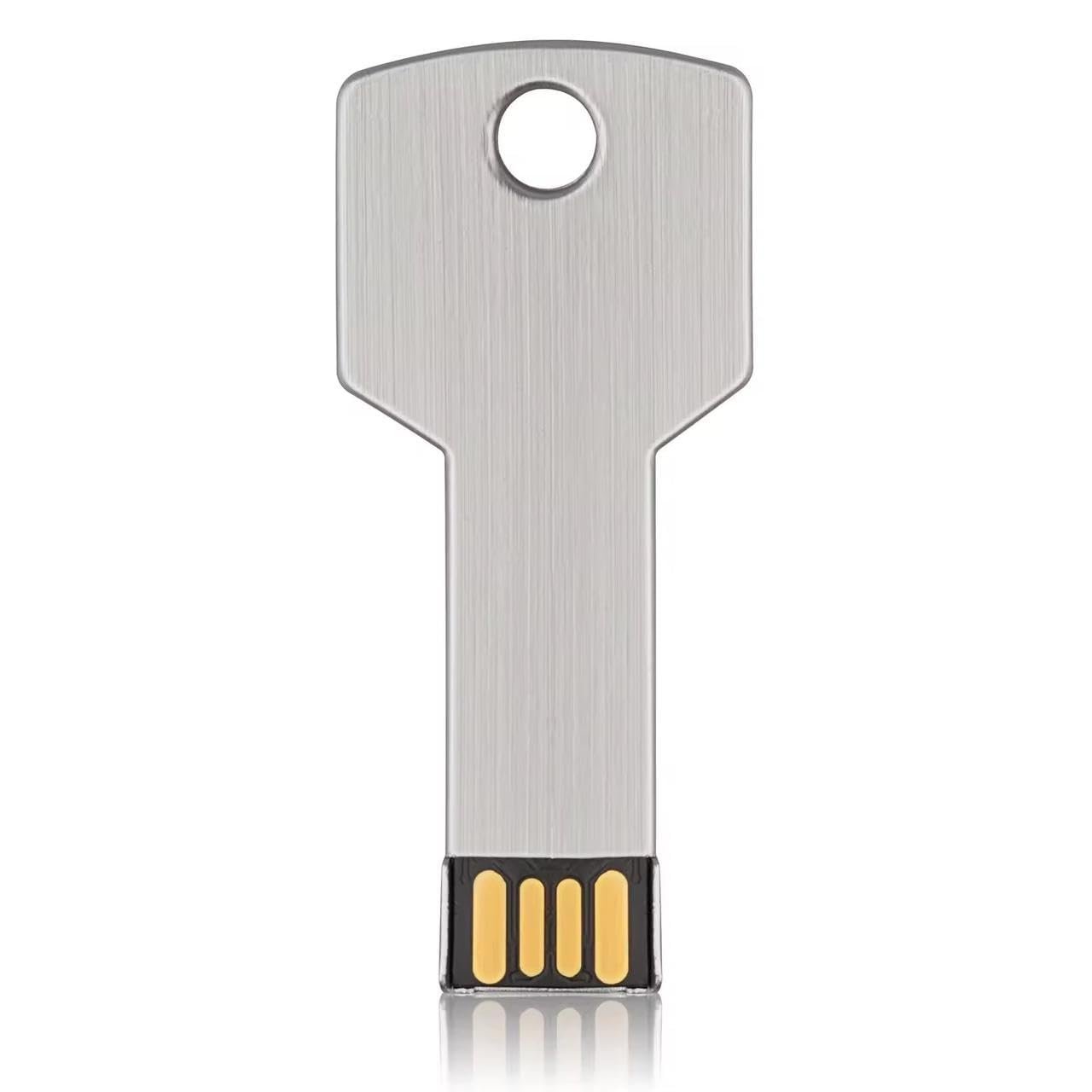 SippyTales Key Shape Pendrive, Interface 2.0, Upto 10mbps, Metal Finish, Grade A Chips, Read/Write Upto 10mbps (16, GB)
