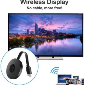4K Mirarcast Wi-Fi Wireless Display Adaptor/DLNA Wireless HDMI Screen Mirroring Wi-Fi Dongle