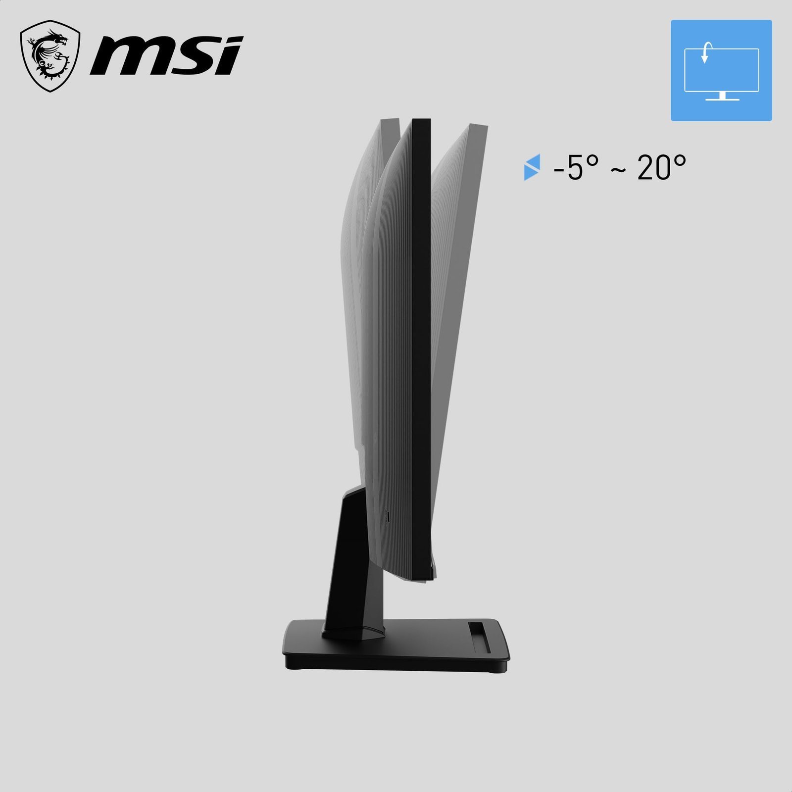 PRO MP251 E14L 24.5-Inch FHD 1920x1080, Computer Monitor IPS, 144Hz, 1ms, Frame-Less, Tilt Adjustable, Vesa Mount, Black