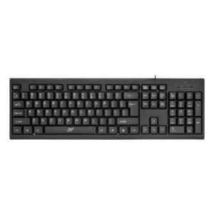 FKBRI01 Ultra-Slim Compact USB Wired Keyboard for Mac and PC,Windows 10/8 / 7 / Vista/XP, Spill-Resistant Silent Keyboard – Membrane Water-Resistant Coating 10 Million Keystrokes (Black)