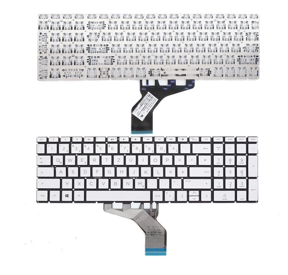 Laptop Keyboard Compatible for H-P 15q-dy 15g-dr 15q-ds 15s-du 15s-dy 17-by.Pavilion 15-CW 15-CS Pavilion Gaming 16-A (Silver)