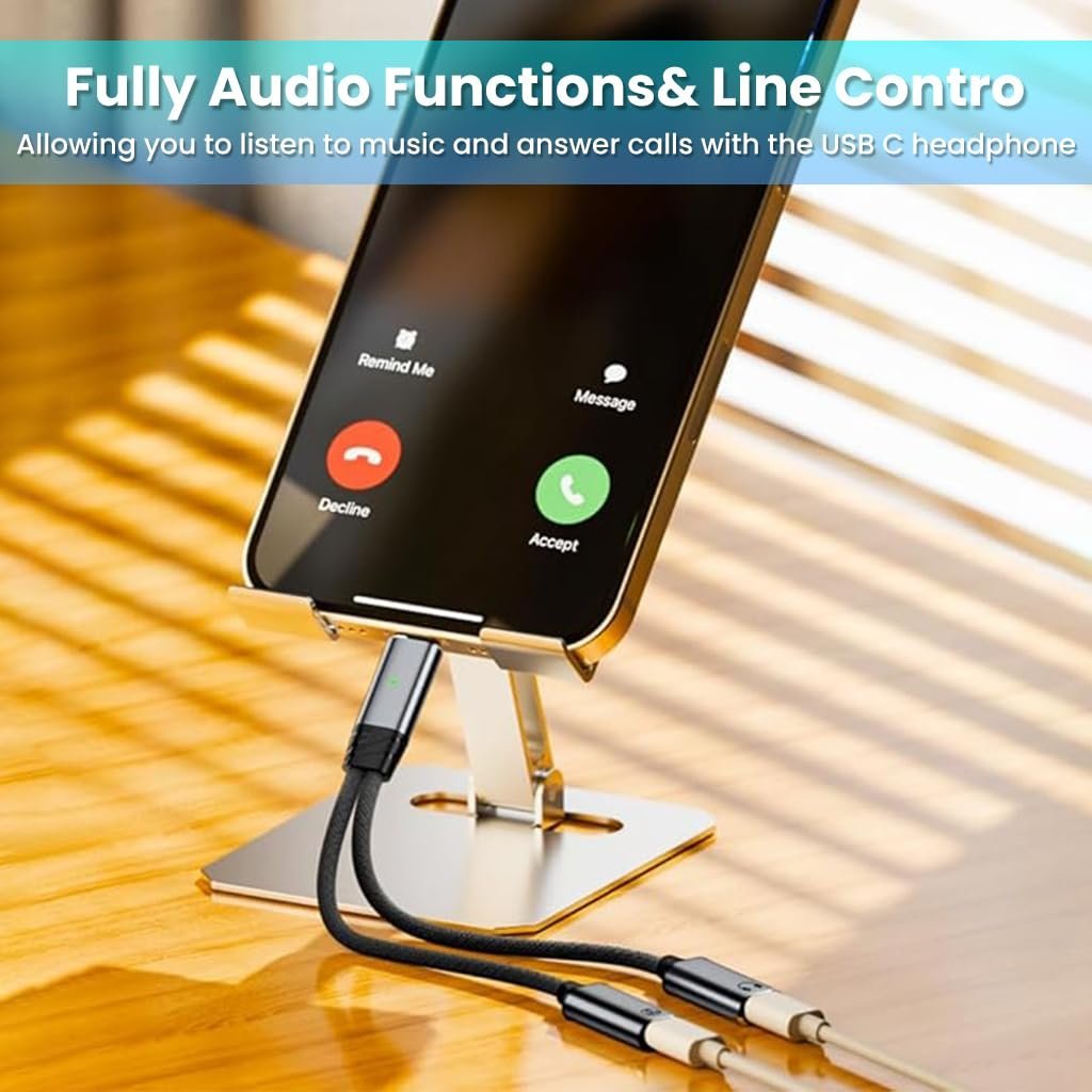 ® Multi USB C Splitter 1 in 2 Out Adapter with Audio, Charging, Data