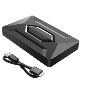 500GB Portable External Hard Drive USB 3.0, High Speed Data Transfers, Supports Windows, Linux and Mac OS Systems, Compatible with, PlayStations, TV, and Other Devices.(MAROWAK Hexagon)(k.t)