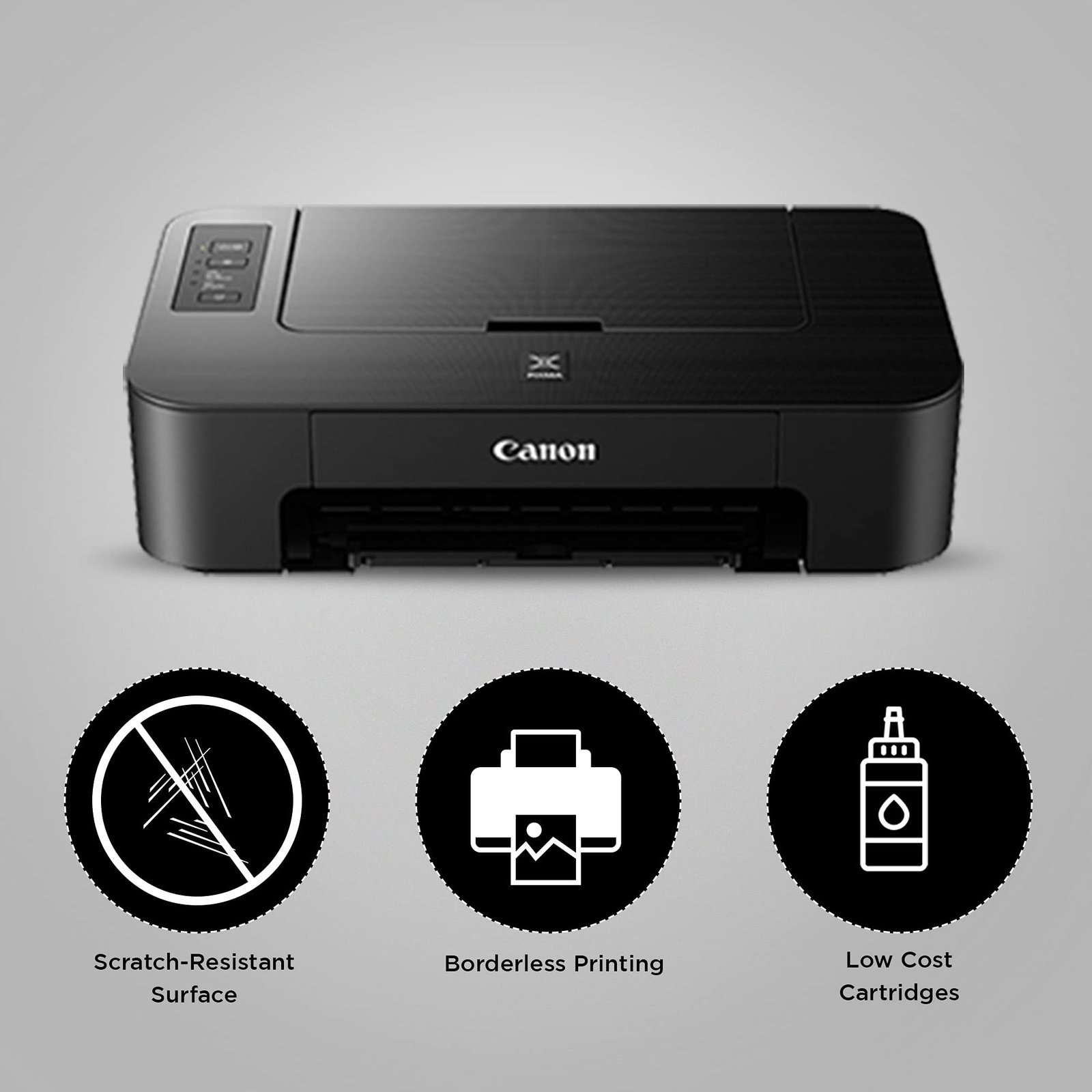 Pixma TS207 Single Function Inkjet Printer (Black)