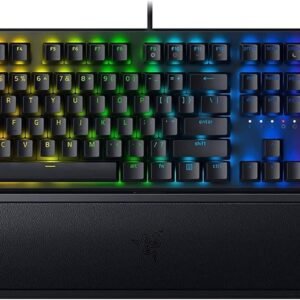 BlackWidow V3 - Black - Mechanical Gaming Keyboard with Chroma RGB - Green Switch - RZ03-03540100-R3M1