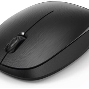 MW-110 Wireless Mouse, 1000 DPI Optical Sensor, 2.4GHz Wireless Nano USB, 10m Range, 3-Button, Ambidextrous, Ergonomic Mouse (Black) 5 yrs. Warranty