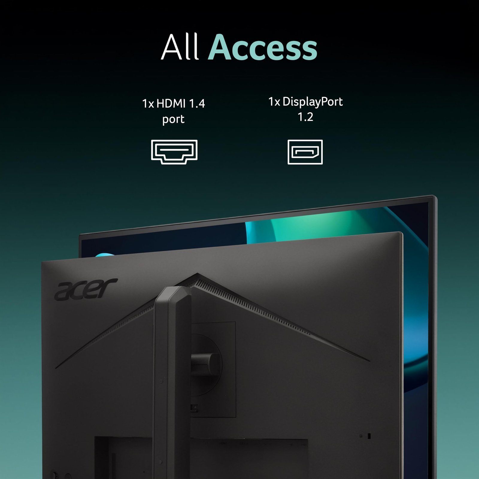 Vero B277 G 27 Inch IPS FHD Monitor | 120Hz AdaptiveSync | ErgoStand Tilt/Swivel/Pivot/Height Adjust | TUV Low Blue Light | VisionCare 2.0 | HDMI + DP Ports | TCO/EPEAT Gold | 85% PCR Eco Design
