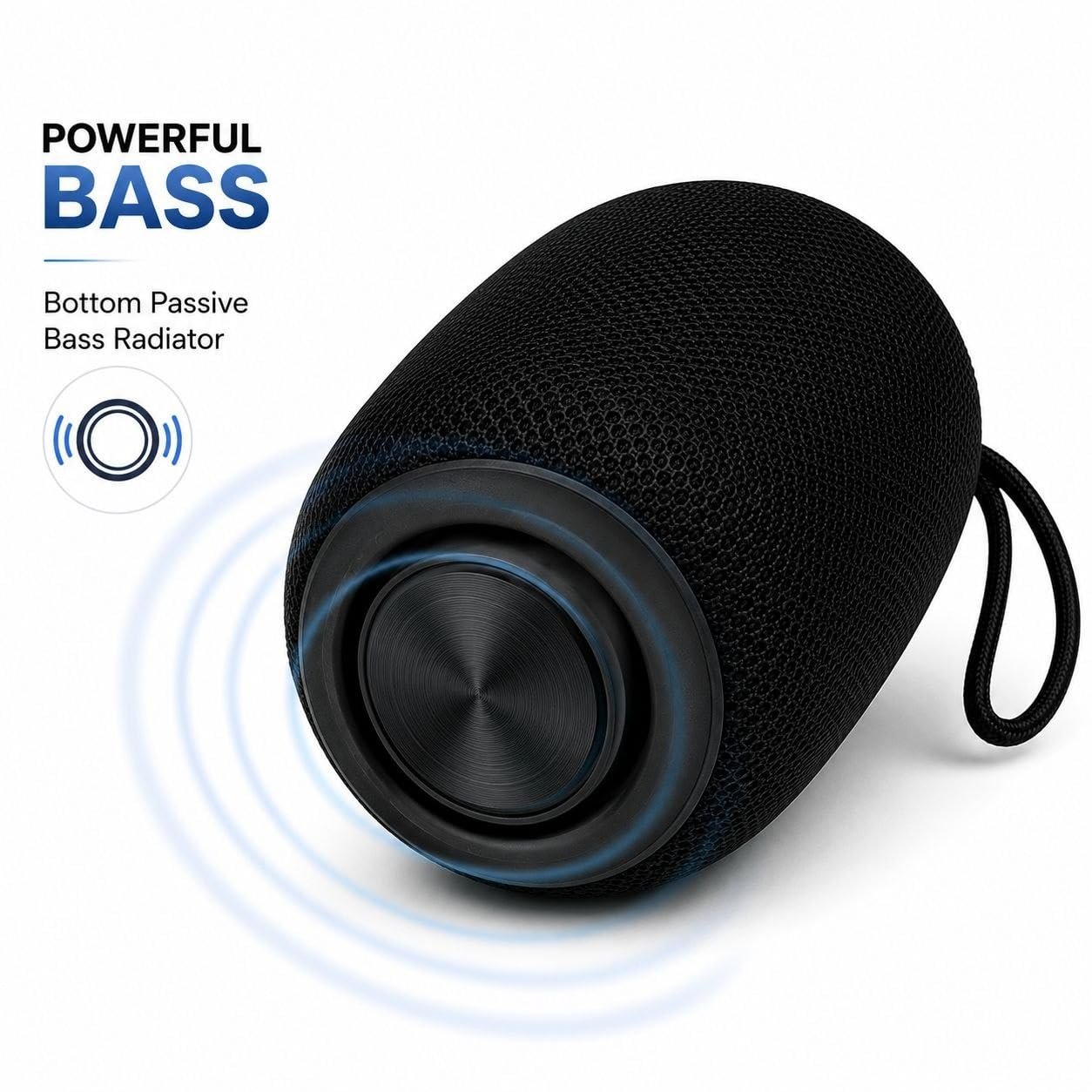 MoBo Portable Bluetooth Speaker with RGB LED Lights 800mAh