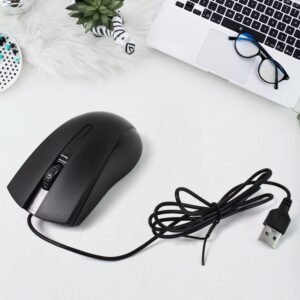 Computer/Laptop Wired Optical Mouse, X2 (1 Pc)