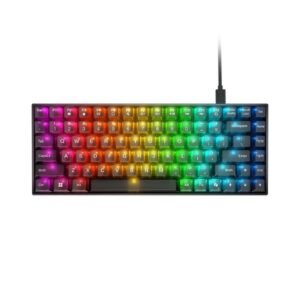 Legion K510 Mini Pro Wired Mechanical Gaming Keyboard - 75% Compact Design, RGB Illumination, Hot-Swappable Mechanical Switches, Programable Keys