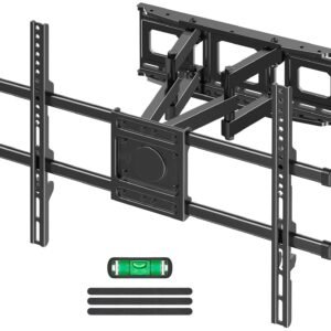 Full Motion TV Wall Mount for Most 42-82 Inch Flat Screen/LED/4K TV