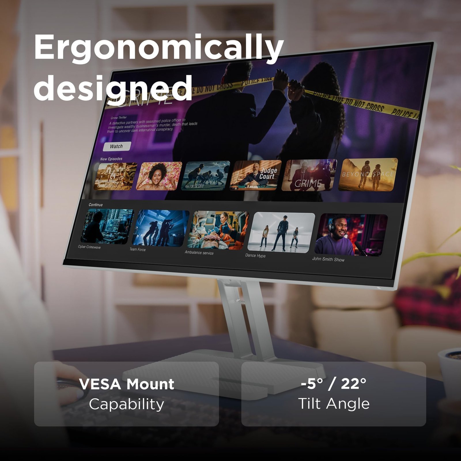 L24-4C| 24 Inch (60.96cm) Ultraslim PC Monitor, IPS, FHD 1920x1080, 144Hz, 99% sRGB, 1ms, 2x3W Speakers, HDMI, Display Port, Audio Out Port, AMD FreeSync,Eyesafe, Bezel-Less, VESA Mount, Grey