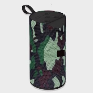 TG-113 High Bass 10W Bluetooth Speaker – Thunder Sound, Portable Wireless, AUX/USB/SD Card Support, 3-Hour Battery Backup1 (Army)