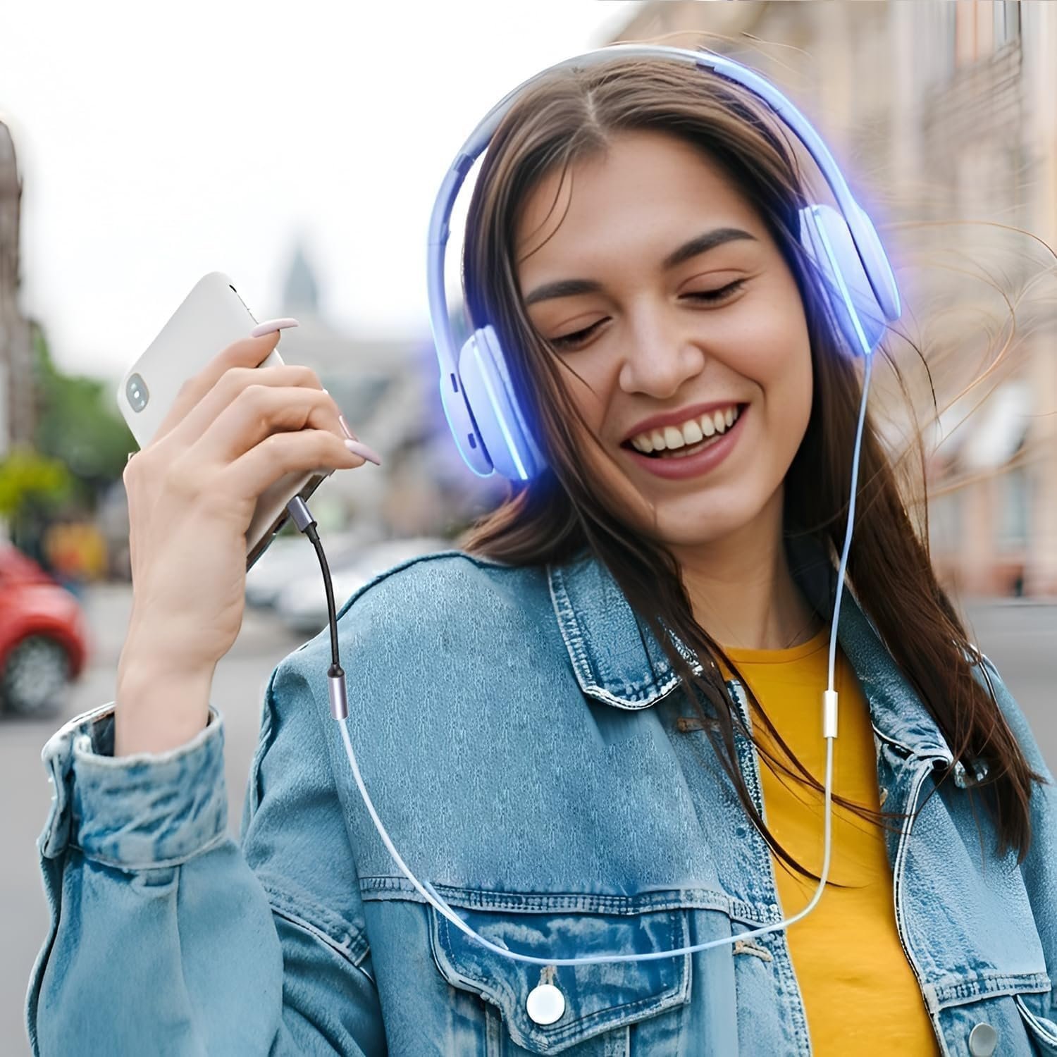 Winsumm USB-C to 3.5mm Audio Adapter with DAC